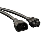 Tripp Lite P01406N 6IN Power Adapter Cord Iec C5 To C14 Black. Fixed Price $30.85.