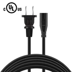 Ul 6FT 2 Pin Cord Cable Lead For Polk Audio PSW111 Powered Subwoofer Plug. Fixed Price $5.25.
