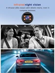 Tuifac Dash Front And Inside, 2.5K+1080P Dual Camera For Cars. Fixed Price $60.00.
