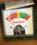 Vintage Marquette Battery Tester Gauge Part 217-69A 1965 Products Inc. Nos. Fixed Price $59.00.