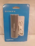 Fl Nib Dynex Portable Power Charger (gray) With Usb Cable 2000 Mah.. Fixed Price $16.14.