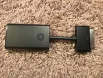 Hp Dock Connector Ethernet/vga Adapter HSTNN-F03D, 767076-001, 797848-001. Fixed Price $9.00.