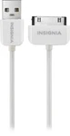 Insignia Apple Mfi Certified 4' 30-PIN Charge-and-sync Cable White. Fixed Price $7.99.