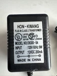 Hon-kwang D9300-04 Ac Adapter 12V 0.2 Power Supply Plug In Class Transformer. Fixed Price $14.98.