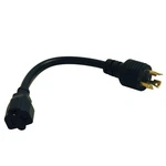 Tripp Lite P04606N 6IN Adapter Cord Nema L5-20P To 5-20R Black. Fixed Price $35.56.