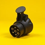 7 Pin 13 Adaptor Professional Trailer Caravan Towing Nickel Socket Plug. Fixed Price $17.28.