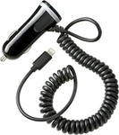 New Insignia Ft Coiled Car Charger With 8-PIN Connector For Iphone 7+/6+/6S/5C. Fixed Price $18.95.