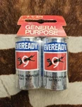 Vintage Nos Eveready "nine Lives" Cat 2 General Purpose Battery. Fixed Price $18.00.