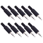Fancasee 10-PACK 3.5MM 1/8" Replacement Repair Jack Trs Stereo Male Plug Adapter. Fixed Price $22.99.