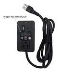 Emomo Single Outlet Recessed Power Strip HX66P2UR For Recliner Lift Chair. Fixed Price $34.99.