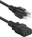 Ablegrid Ul 3-PRONG Pin Ac Power Cord Cable 6FT. Fixed Price $7.00.