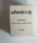 Wheelock EPS-1205 Power Supply Vdc, 500 Ma 104892. Fixed Price $5.98.
