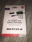 Ge Universal Ac Adapter And Battery Eliminator Up 300 Ma. Fixed Price $29.88.