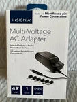 Insignia Universal Multi-voltage Adapter NS-AC1200 W/ 7 Common Tips New. Fixed Price $5.99.