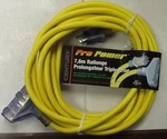 Century 25FT Triple Tap Extension Cord Heavy Dut Type 12/3 Lighted End D15312025. Fixed Price $28.00.