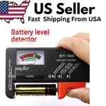 Battery Tester Checker Universal For Aaa D 9V 1.5V Button Cell Batteries. Fixed Price $5.15.