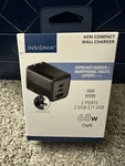 Insignia- 65W 3-PORT Usb-c/usb Wall Charger For Smartphones, Tablets And More. Fixed Price $20.00.