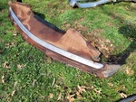 1949 1950 Ford Pass. Car Front Valance & Bumper Gravel Shield Filler Panel Apron. Fixed Price $350.00.