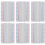 Breadboard Set Prototype - 6 Pcs 400 Pin Solderless Kit For Raspb.... Fixed Price $12.82.