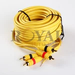 20 Ft Yellow Rca Male To Audio Cable Cars Trucks Rv's Amplifier. Fixed Price $17.95.