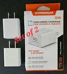 Hypergear - High Speed 12W Usb Wall Charger For Iphones & Tablets Set Of. Fixed Price $10.00.