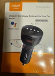 Anker Roav Bolt 2-PORT Usb Car Charger With Google Assistant R5360Z11 Black. Fixed Price $11.99.
