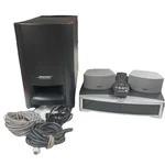 Bose Model AV3-2-1 Ii Media Center Main Unit W/ Speakers, Remote, Woofer&cables. Fixed Price $125.00.