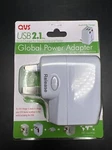 Power Adapter W/ Usb Charger, Surge Protection Worldwide Qvs Premium. Fixed Price $12.99.