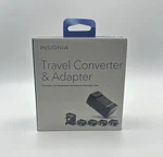Insignia Travel Converter & Adapter Model Ns-tcadpt New Open Box. Fixed Price $9.99.
