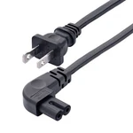 Startech PXT101NB-STRA-3F 3FT Laptop Power Cord Nema 1-15P Right Angle Us Na. Fixed Price $10.10.