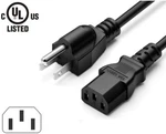3-PRONG Cable Replacement Power Cord For Sanyo Lcd Plasma Tv. Fixed Price $10.22.