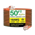 Go Green Power Inc. 16/3 50-FOOT Outdoor Extension Cord Heavy-duty, Weather.... Fixed Price $29.39.