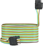 Trailer Wire Extension, 20FT, 4-WAY 4-PIN Plug Flat Gauge Hitch Light. Fixed Price $26.99.