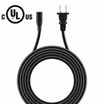 6FT Ul 2-PRONG Ac Power Cord Cable Lead For Apple Tv 3.2 3RD Gen A1427 MD199LL. Fixed Price $11.99.