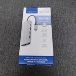 Insignia 7-PORT Usb-c Hub With 4K Hdmi Gigabit Ethernet Microsd Card Reader. Fixed Price $30.61.