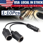 Dual Car Cigarette Lighter Splitter Charger Lot Socket Adapter 12V Auto Outlet. Fixed Price $37.76.