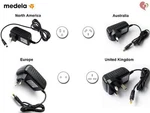 Power Adapter 9/ 12V Dc Medela Breast Pump 110/ 220V Ac Australia Europe Uk. Fixed Price $25.99.