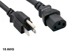 LOT10 25FT Black Standard Power Cord Nema 5-15P To IEC-60320-C13 18AWG 10A/125. Fixed Price $126.99.