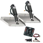 Lenco 12" 18" Edgemount Trim Tab Kit W/led Indicator Switch 12V TT12X.... Fixed Price $1021.93.