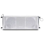 Sound Town Dual 8" 700W Bi-amp Passive Line Array Speaker White ZETHUS-208WV2. Fixed Price $411.39.