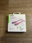 Belkin F2CU032BT06-PNK 2.0 Supported Usb-c To Usb-a Cable (1.8M / 6FT) Pink. Fixed Price $13.00.