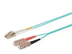 Monoprice OM4 Fiber Optic Cable 20M, Lc/upc-sc/upc, Multi Mode, Duplex, 50/125. Fixed Price $21.16.