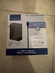 Insignia Usb 112W 3 Port Charger W/ Ft 100W Cable Black For Macbook Iphone. Fixed Price $44.99.
