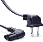 5FT Orginal Oem Samsung Pn 3903-000599 Tv Ac Power Cord Angled 2 Prong Figure 8. Fixed Price $9.75.