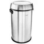 Elama Large 17 Gallon Swing Lid Stainless Steel Cylindrical Trash Bin. Fixed Price $168.23.