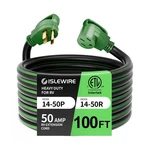 100 Feet 50 Amp Rv/ev Extension Cord With Grip Handle, Heavy Duty 6/3+8/1 Gau.... Fixed Price $505.88.
