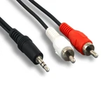Kentek 50' 3.5MM Auxiliary To 2RCA Cord For Audio Stereo Pc Ipod Car MP3 MP4. Fixed Price $12.77.