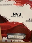 2TB Kingston M.2 2280 Nvme Ssd Pcie 4.0 Gen Up 6000 Mb/s SNV3S/2000G. Fixed Price $215.00.