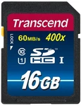 Transcend 16GB Class 10 400X 60MB/S Sd Memory Card Fast Storage. Fixed Price $9.99.