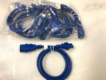 Raritan Securelock POWERCORD,C14 To 4FT, Blue SLC14C15-4FTK2-6PK. Fixed Price $44.44.